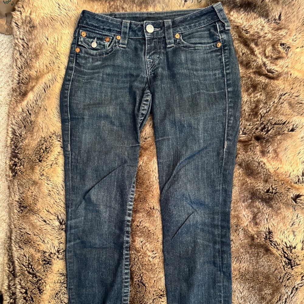 True Religion low-rise Skinny jeans 26